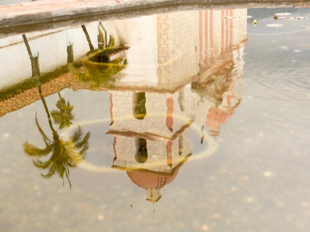 Cloudy stormy day at Santa Barbara Mission