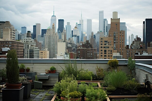 Cloudy Weather The Rooftop Garden