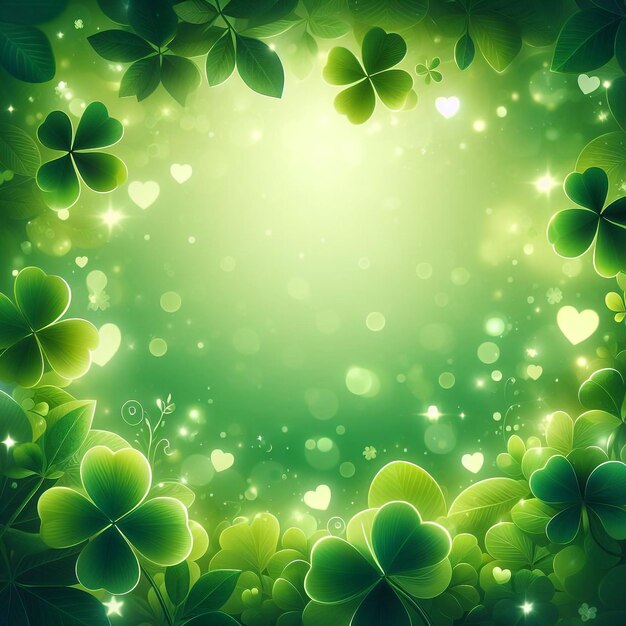 clover background green background st patricks day