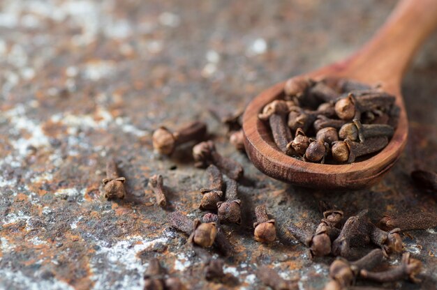 Cloves. Spices, Food and cuisine ingredients.