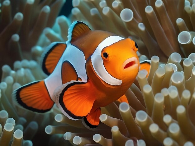 Clown Fish Image Ai Generated