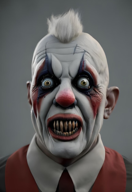 The clown from the movie it is a creepy clown