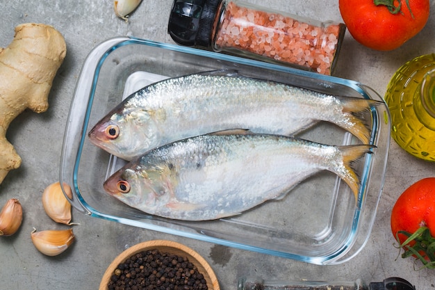 クルペイダエ、新鮮な小さな魚