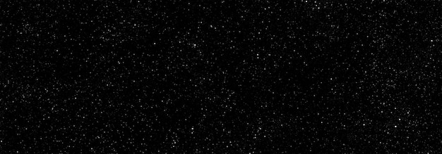Un ammasso di stelle luminose nel cielo notturno nello spazio profondo dell'universo
