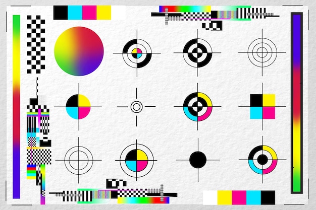 CMYK カリブレーションエレメントセット