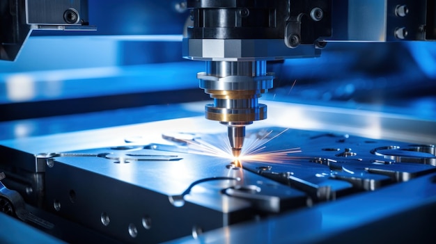 Cnc laser cutting of metal the laser optics and cnc are used to direct the material or the laser beam generated in the industrial