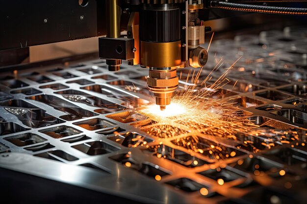 CNC laser metal cutting Modern industrial technology