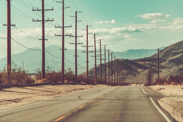 Coachella Valley California Desert Highway