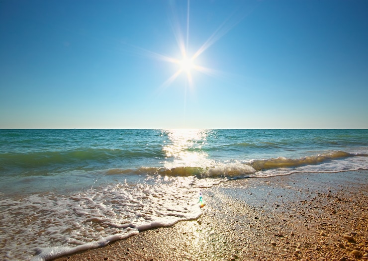 Photo coast of beach