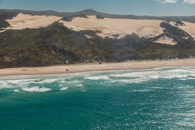 Photo the coast of fraser island