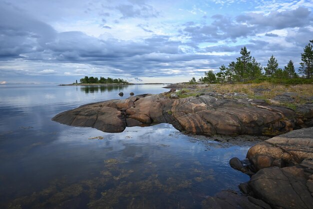 The coast of the White Sea