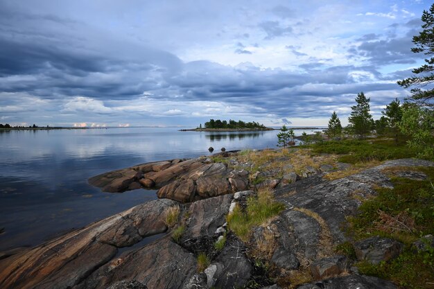 The coast of the White Sea