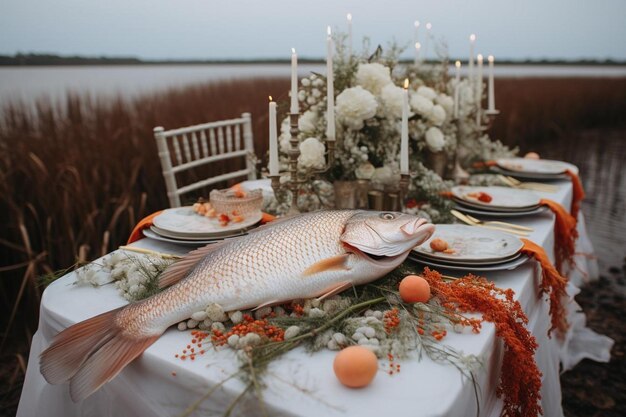 Coastal Celebration with Redfish high quality Redfish image photography