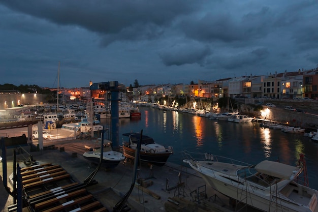 Coastal landscape of menorca  balearic islands  spain