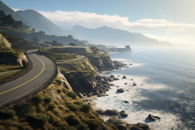 Coastal road trip with winding roads and stunning 00212 03