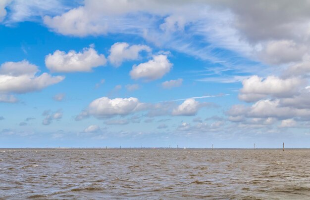 Photo coastal scenery in eastern frisia