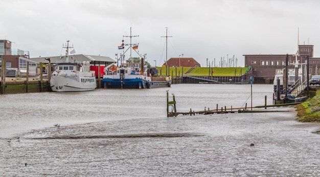 Photo coastal scenery in eastern frisia