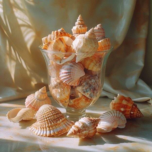 Coastal seashells