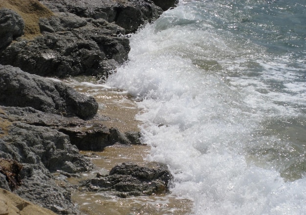 coastal surf scenery