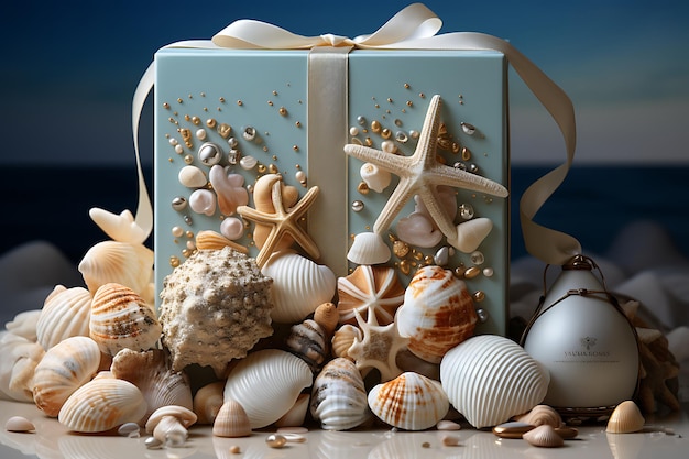 Coastal Treasures geschenkdoos foto