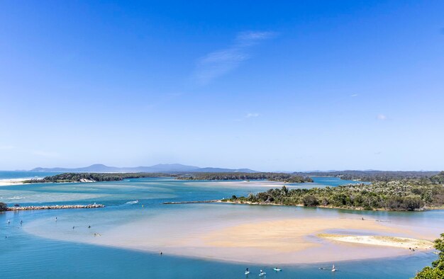 Coastal view from nambucca heads nsw australia