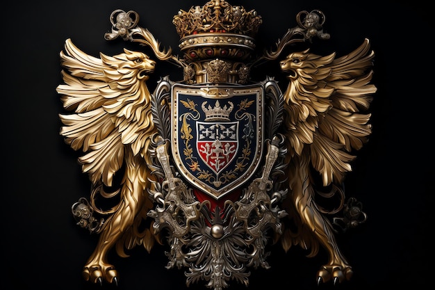 Coat of arms Medieval fantasy Photo