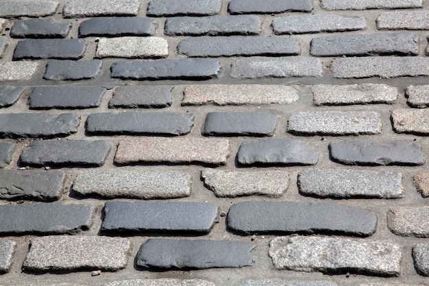 Cobble Stone Street aan de Royal Mile, Edinburgh, Schotland