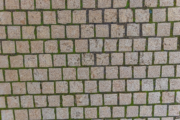 Cobblestone surface