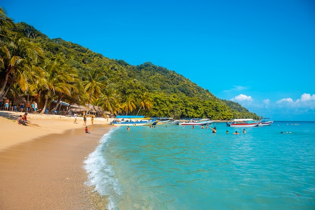 Cocalito beach in Punta de Sal, Tena