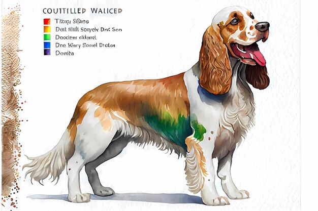 cocker spaniel dog portrait cavalier king