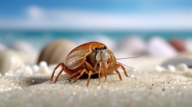 Cockroach HD Wallpaper Stock Image