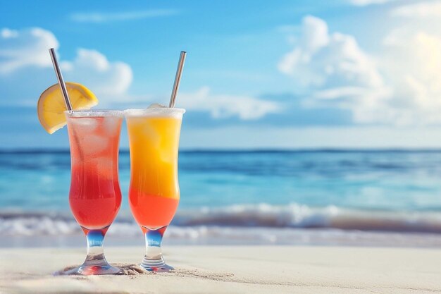 Cocktail on the beach