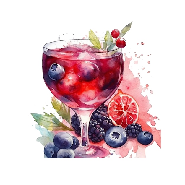 Cocktail clip Wild Berry Smash 5