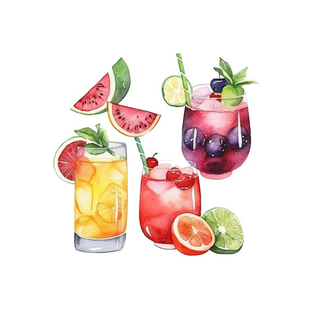 Cocktail clipart cocktail set 11