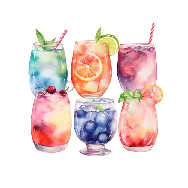 Cocktail clipart cocktail set 45