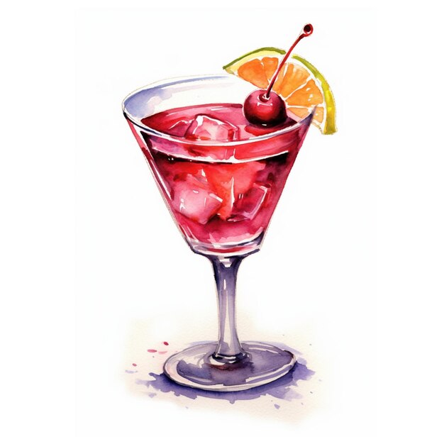 Cocktail clipart Cosmopolitan 3