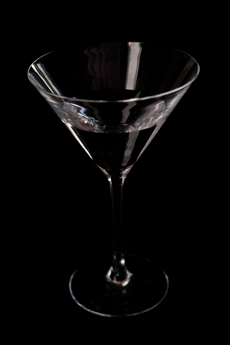 Photo cocktail glass