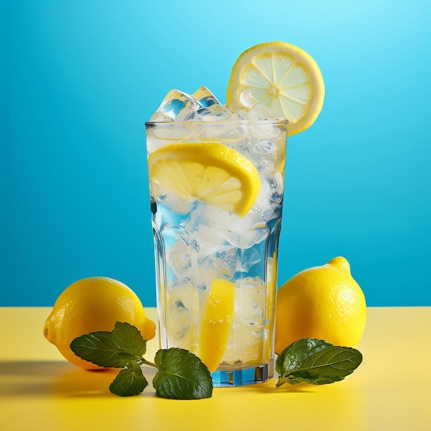 Cocktail met verse limonade