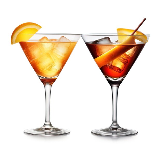 cocktails glasses