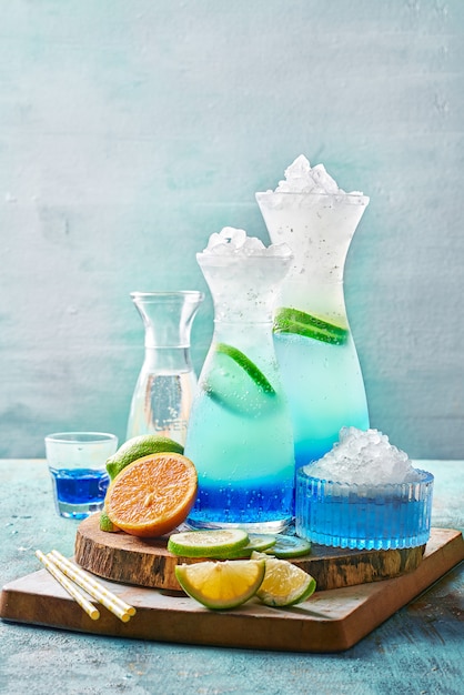 cocktails met citroen en limoen