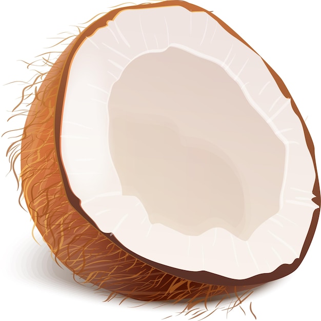 Coco Coconut half and piece