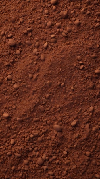 Cocoa powder background texture