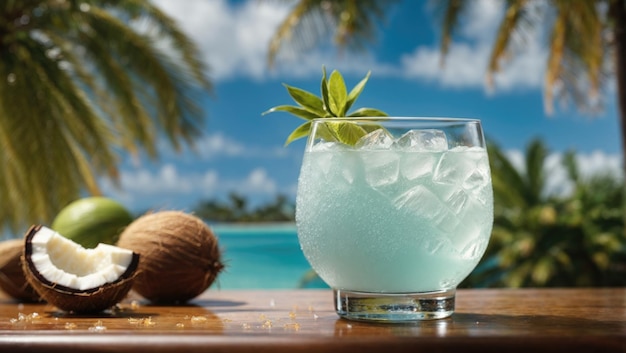 Coconut Bliss Sip of Tropical Paradise