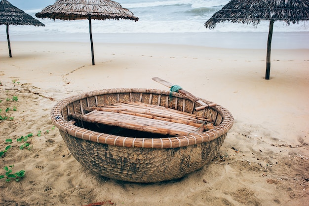 Coconut boats, Vietnam