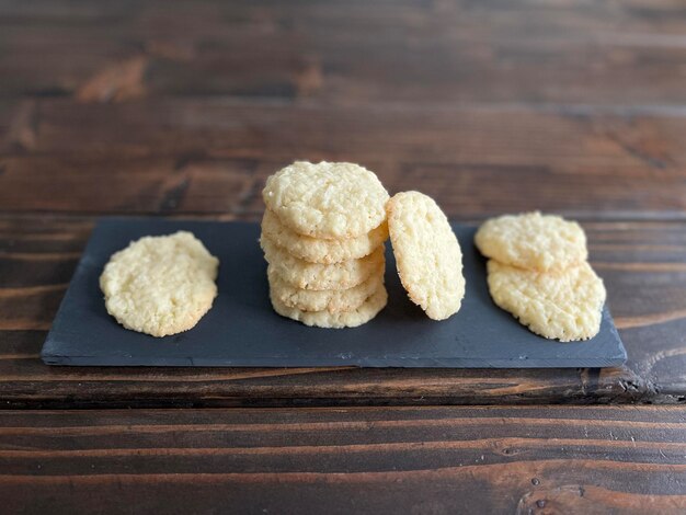 Photo coconut cookies