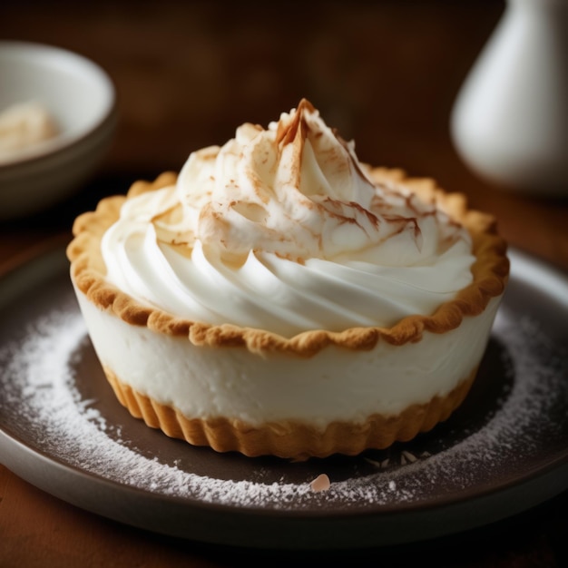 Photo coconut cream pie