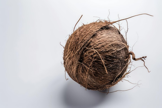 coconut image white background studio