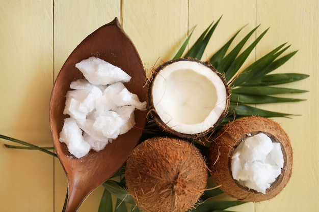 Coconut oil.pure organic natural coconut oil set