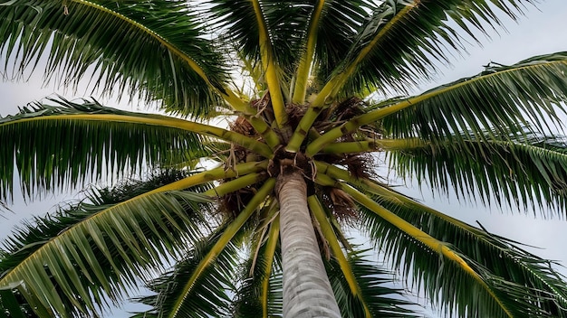 ココナッツパームの木