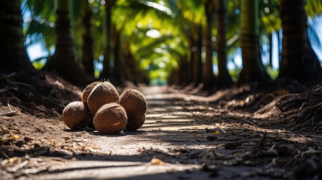 coconut plantation